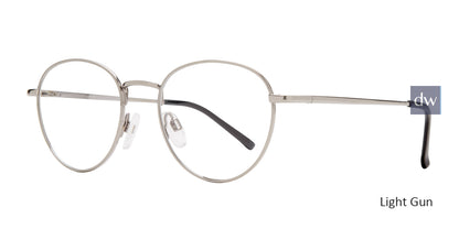 Light Gun Affordable Design Boston Eyeglasses.