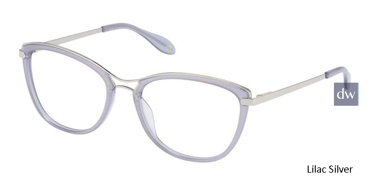 Lilac Silver Fysh 3655 Eyeglasses