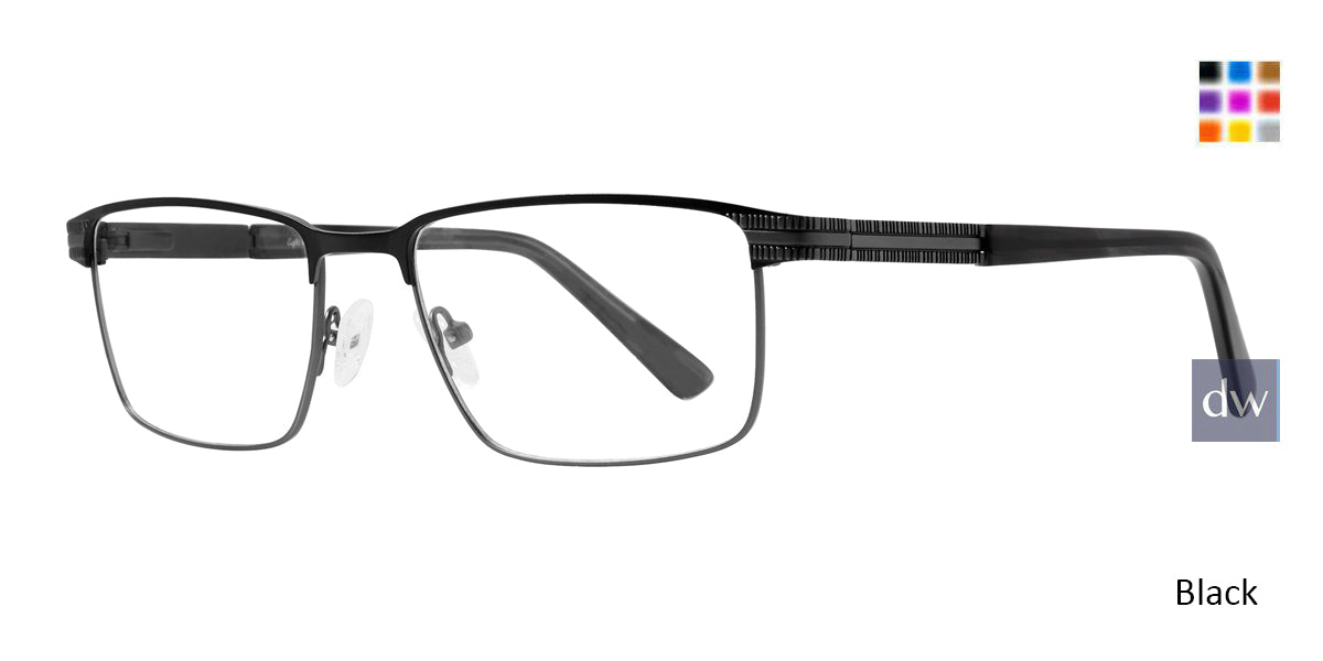 Black Eight To Eighty Lincoln Eyeglasses.