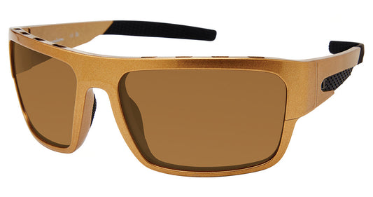 Matte Bronze colorway:
Champion MORE Rectangle Sunglasses in Matte Bronze — men's full acetate frame
