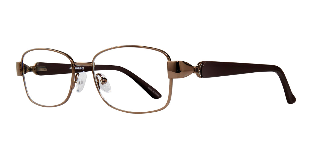 Brown Affordable Designs Marge Eyeglasses