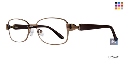Brown Affordable Designs Marge Eyeglasses