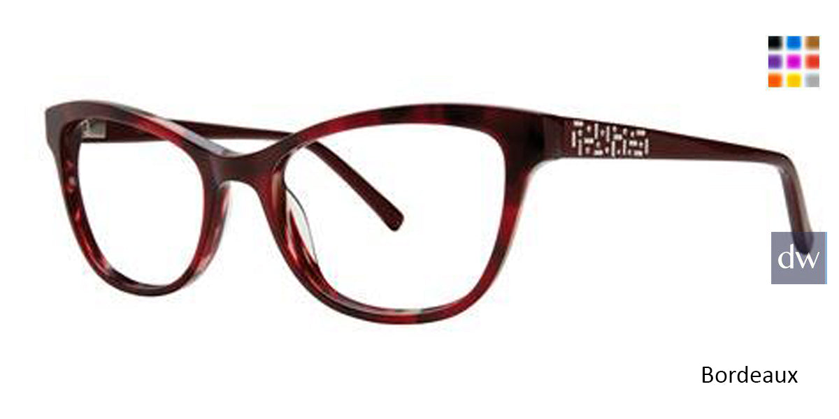 Bordeaux Vera Wang Marla Eyeglasses.