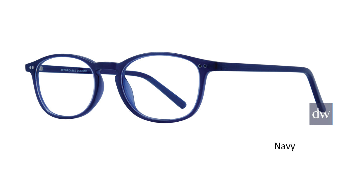 Navy Affordable Design Marley Eyeglasses - Teenager