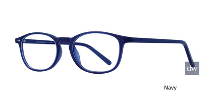 Navy Affordable Design Marley Eyeglasses - Teenager