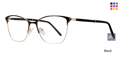 Black Serafina Mason Eyeglasses