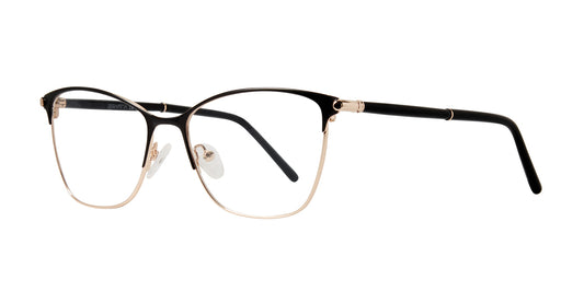 Black Serafina Mason Eyeglasses