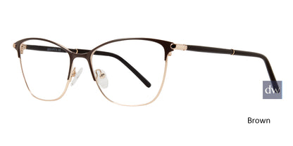 Brown Serafina Mason Eyeglasses