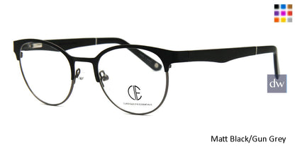 Matt Black/Gun Grey Cie Sec701 Eyeglasses - Teenager