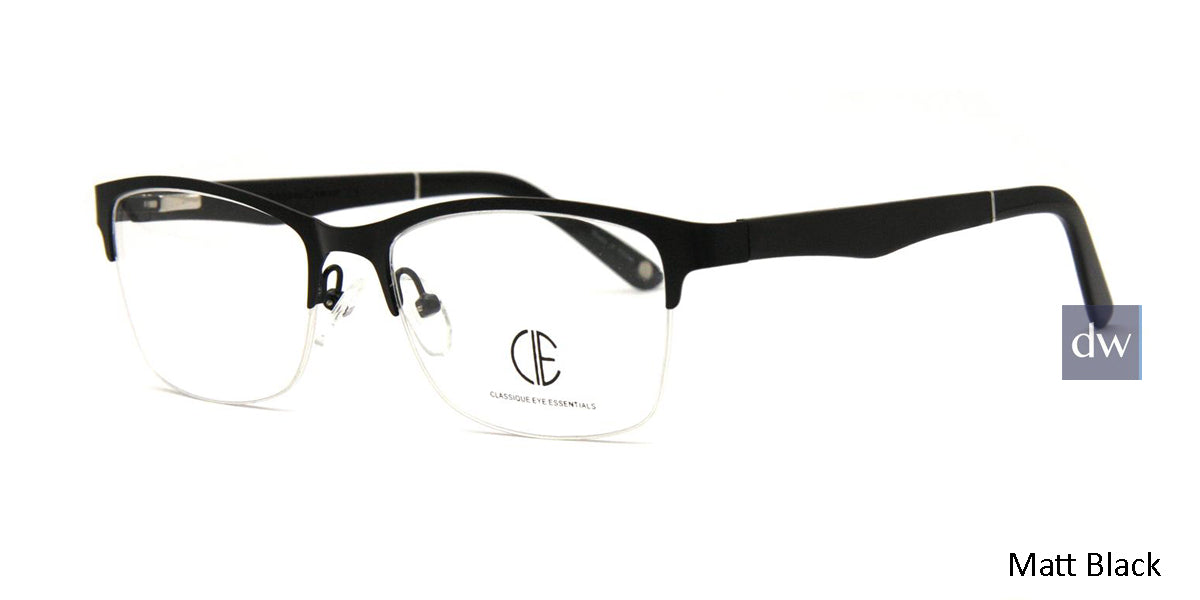 Matt Black Cie Sec703 Eyeglasses