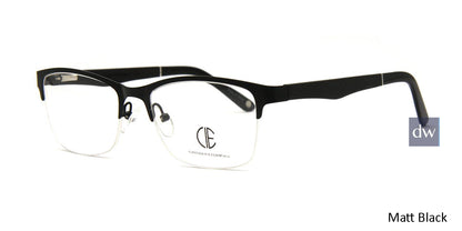 Matt Black Cie Sec703 Eyeglasses
