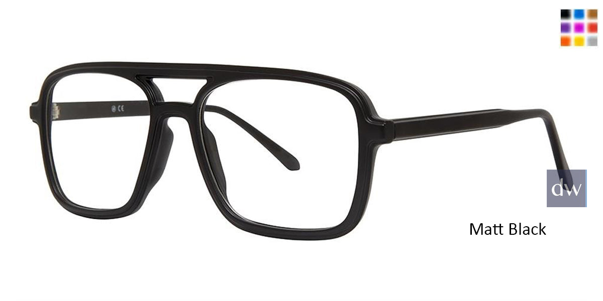 Matt Black Vivid Soho 133 Eyeglasses