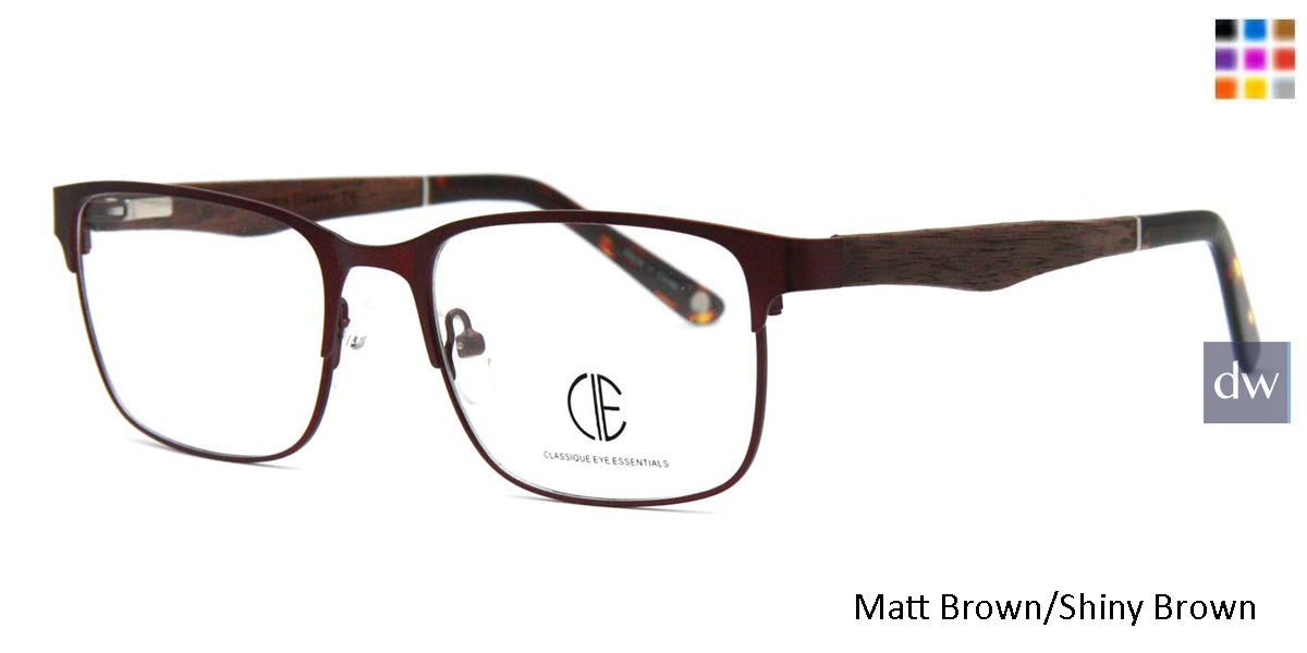 Matt Brown/Shiny Brown Cie Sec702 Eyeglasses