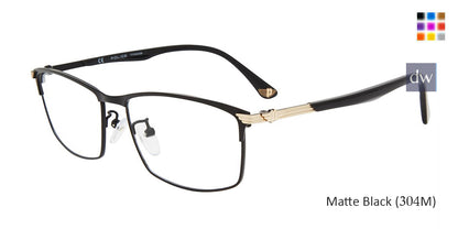 Matte Black(304M) Police VPL994 Eyeglasses.