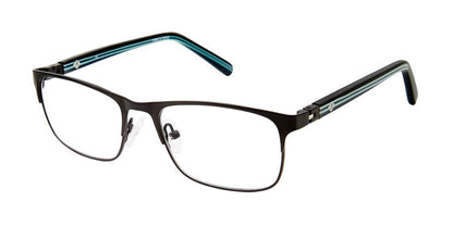 Matte Black Sperry CUNNINGHAM Boys Tween Eyeglasses - Teenager.