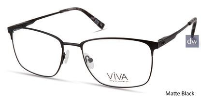 Matte Black Viva VV4043 Eyeglasses