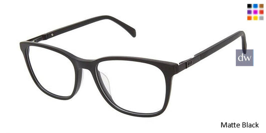 Matte Black Superflex SF-603 Eyeglasses