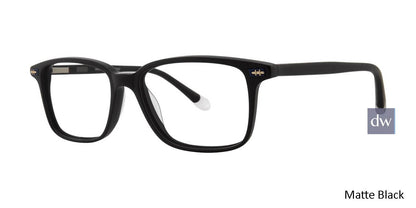Matte Black Original Penguin THE LEOPOLD JR Eyeglasses - Teenager