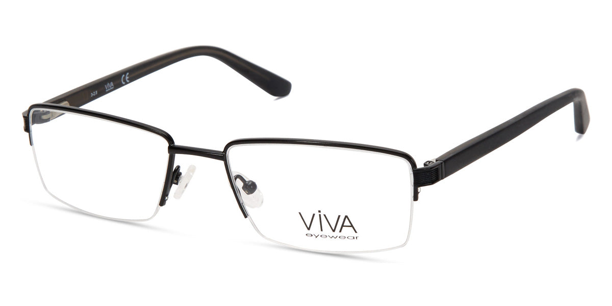 Matte Black Viva VV4039 Eyeglasses.