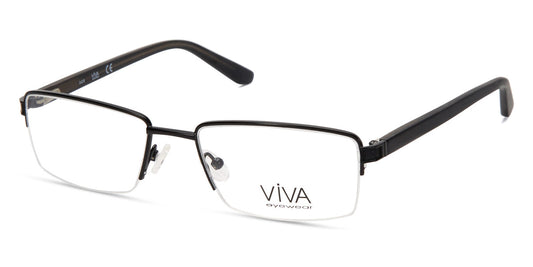 Matte Black Viva VV4039 Eyeglasses.