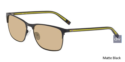 Matte Black Fila SF9486 Sunglasses