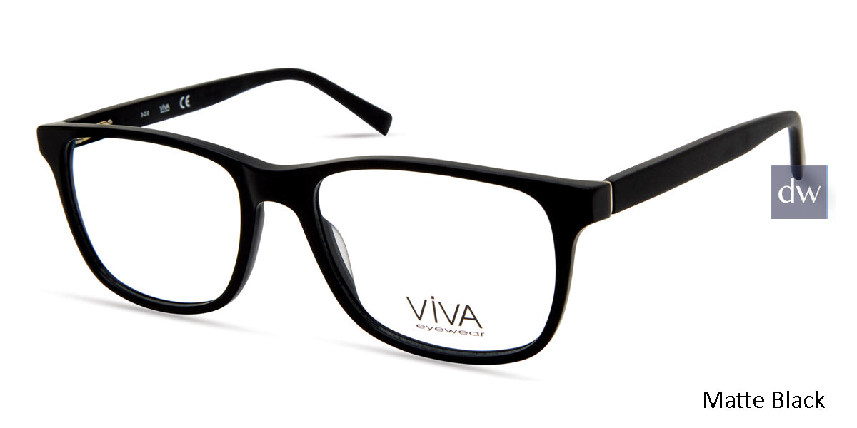 Matte Black Viva VV4046 Eyeglasses