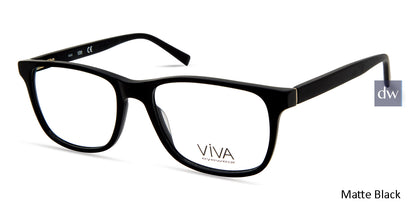 Matte Black Viva VV4046 Eyeglasses
