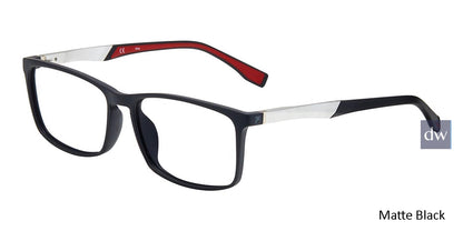 Matte Black Fila VF9243 Eyeglasses