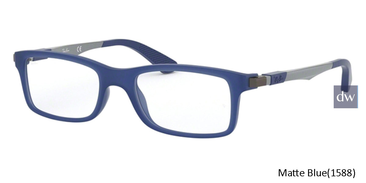 Matte Blue(1588) Ray Ban RB1588 Eyeglasses - Matte Blue