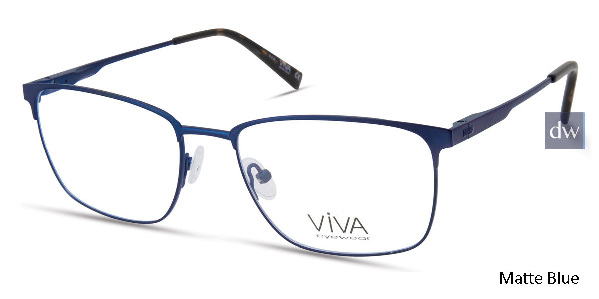 Matte Blue Viva VV4043 Eyeglasses