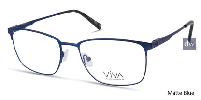 Matte Blue Viva VV4043 Eyeglasses