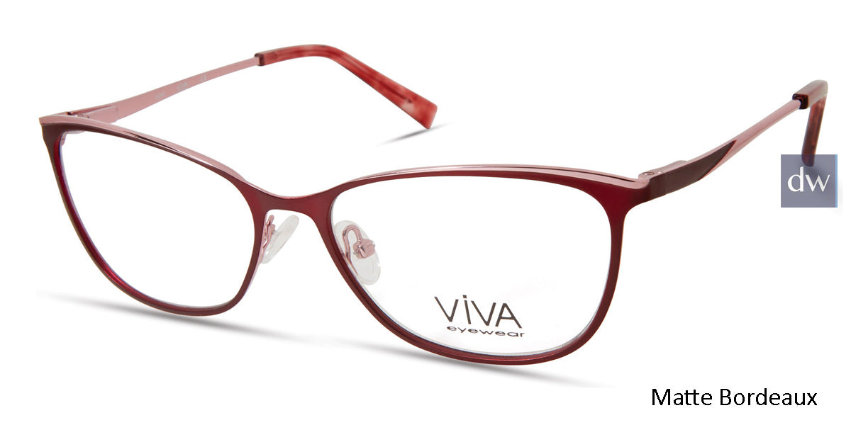 Matte Bordeaux Viva VV4521 Eyeglasses