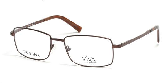 Matte Dark Brown Viva VV4005 Eyeglasses