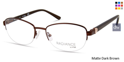 Matte Dark Brown Viva VV8006 Eyeglasses