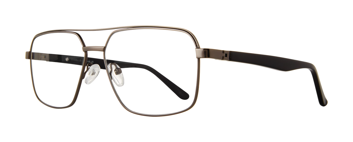 Matte Gun          Eyera Xavier Eyeglasses