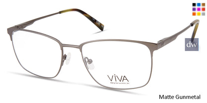 matte Gunmetal Viva VV4043 Eyeglasses