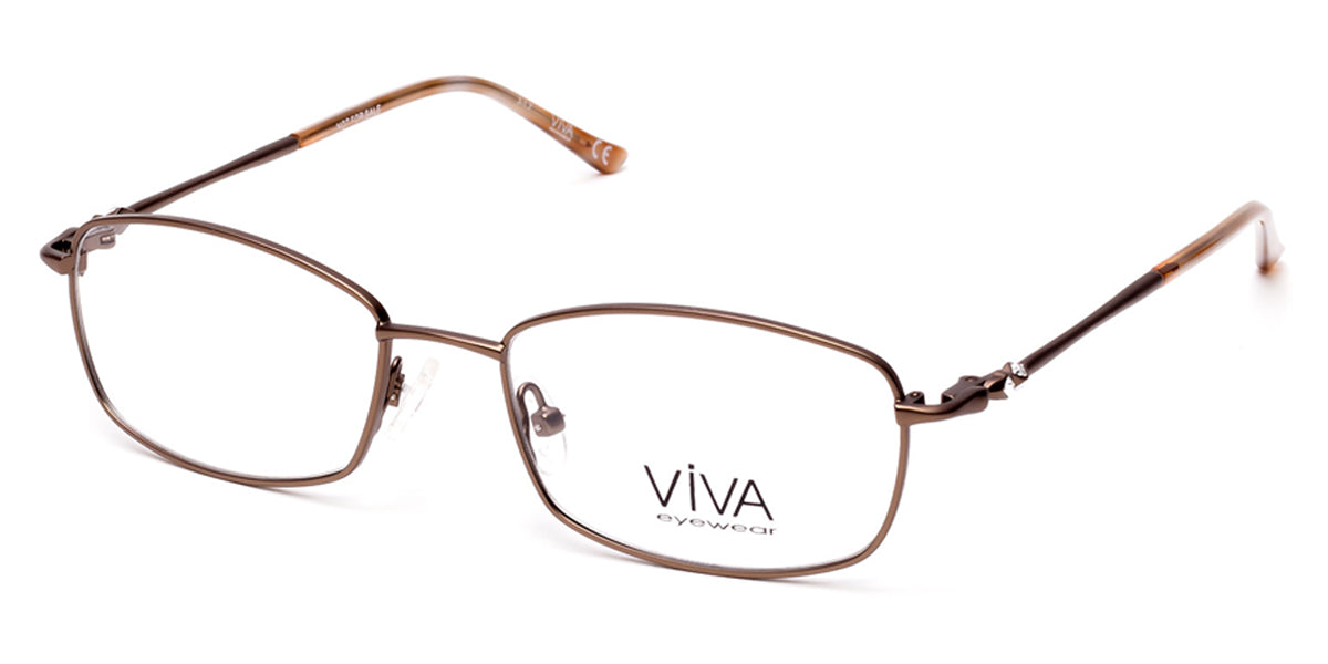 Matte Light Brown Viva VV4510 Eyeglasses.