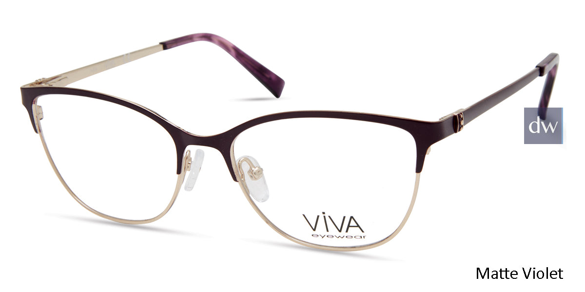 Matte Violet Viva VV4524 Eyeglasses