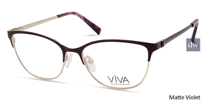 Matte Violet Viva VV4524 Eyeglasses