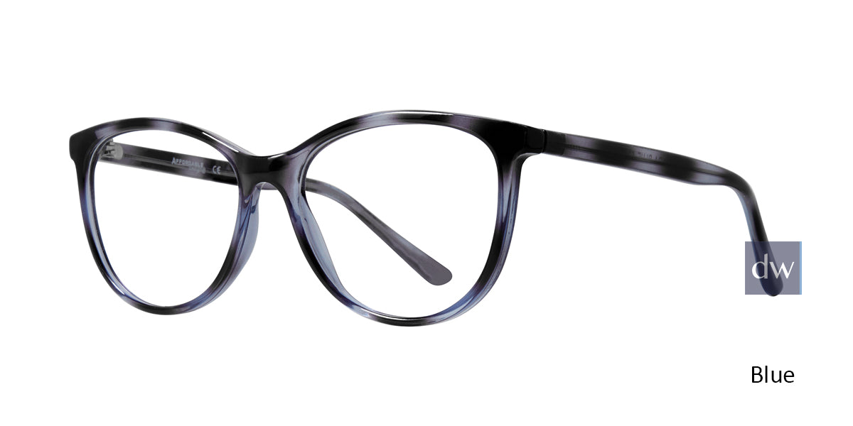 Blue Affordable Designs Miranda Eyeglasses.
