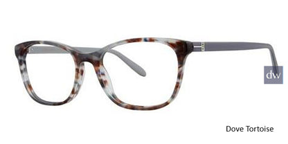 Dove Tortoise Vera Wang Miranda Eyeglasses.