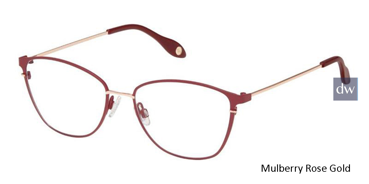 Mulberry Rose Gold Fysh 3659 Eyeglasses.