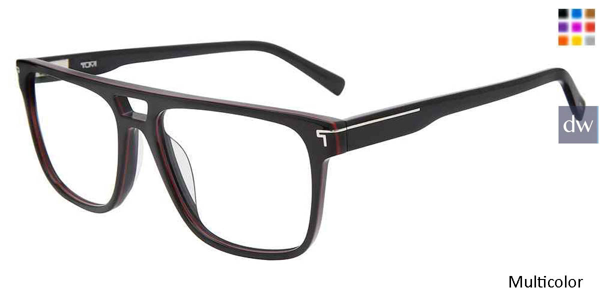 MULTICOLOR-02KJ Tumi VTU515 Eyeglasses