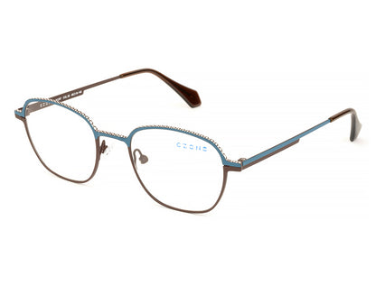 C-50 Petrol/Dark Brown/White
