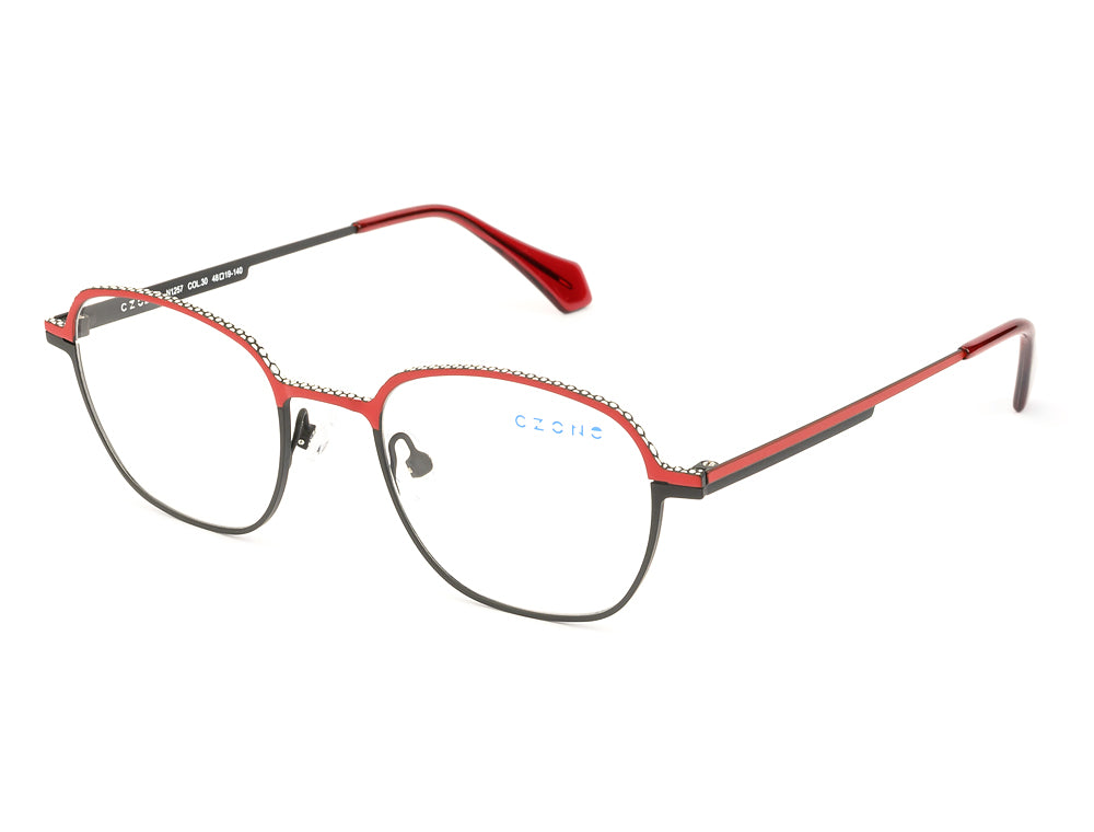 C-30 Red/Dark Grey/White