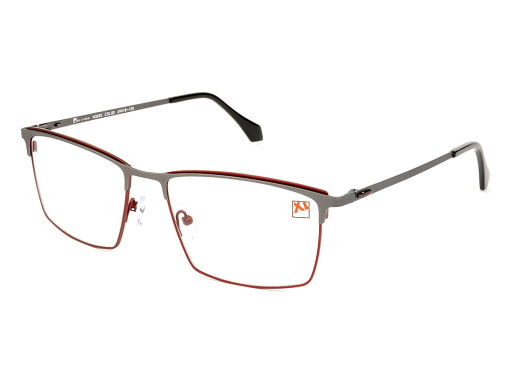 C-80 Grey/Red