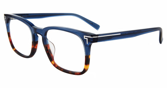 NAVY HAVANA    TUMI OPTICAL VTU531 Eyeglasses