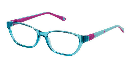 Aqua Fuchsia Life Italia NI-142 Eyeglasses - Teenager
