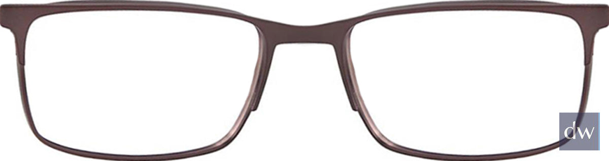 C03 Brown Tlg NU011 Titanium Eyeglasses.