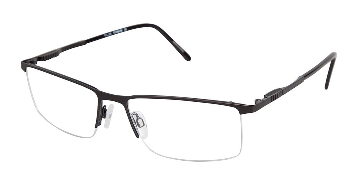 C02 Black Tlg NU015 Titanium Eyeglasses.